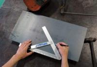 Sauterelle coulissante aluminium longueur 600 mm