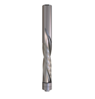 Fraise  Affleurer Hlicodale - Diamtre 6.35 mm -  Hauteur 25.4 mm - Queue de 6 mm avec double roulement
