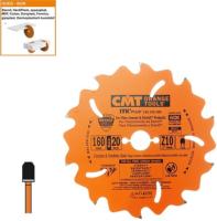 Lame circulaire diamant pour MATERIAUX COMPOSITES - Diamtre 160mm - Alsage 20mm - 10 dents - CMT Orange tools
