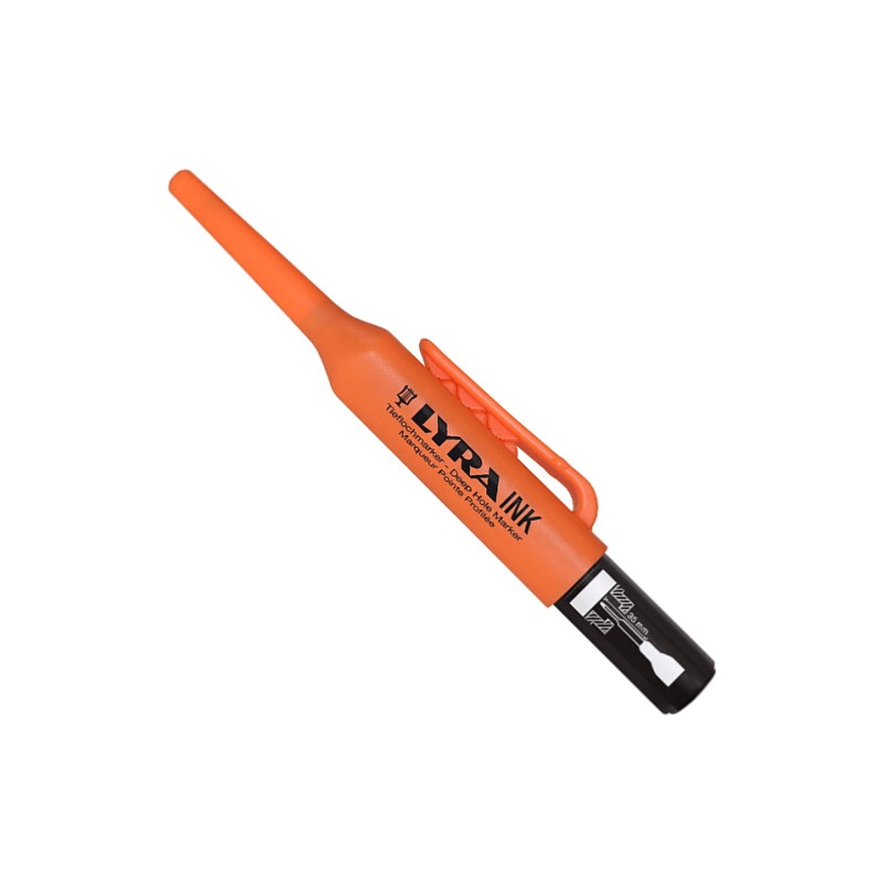 MARBEL Marqueur Universel Pointe Rectangulaire Large 15mm - Couleur Or, Multi-Surfaces, Permanent - 3