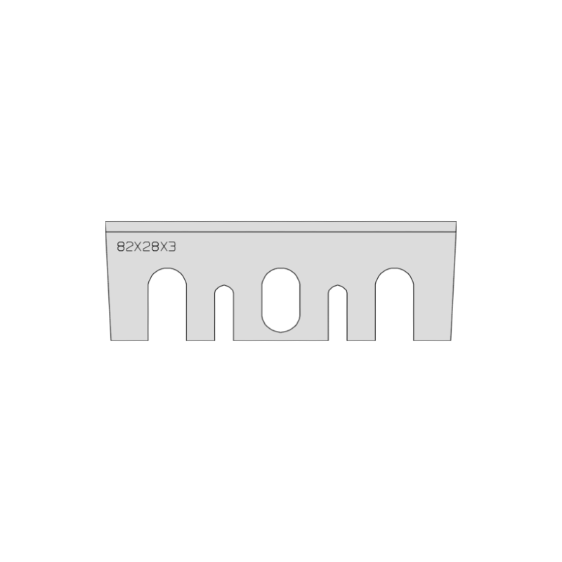 Jeu De 2 Fers Carbure Réversibles Pour Rabot - 75 X 5,5 X 1,1 Mm, Classiques Et Durables
