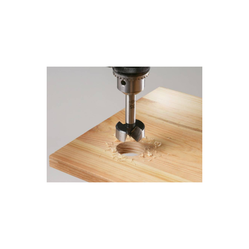 AM-Zerspanungstechnik Mèche Forstner, De 65 Mm De Diamètre, Foret à Bois Professionnel, Foret à Charnière, Foret à Pot