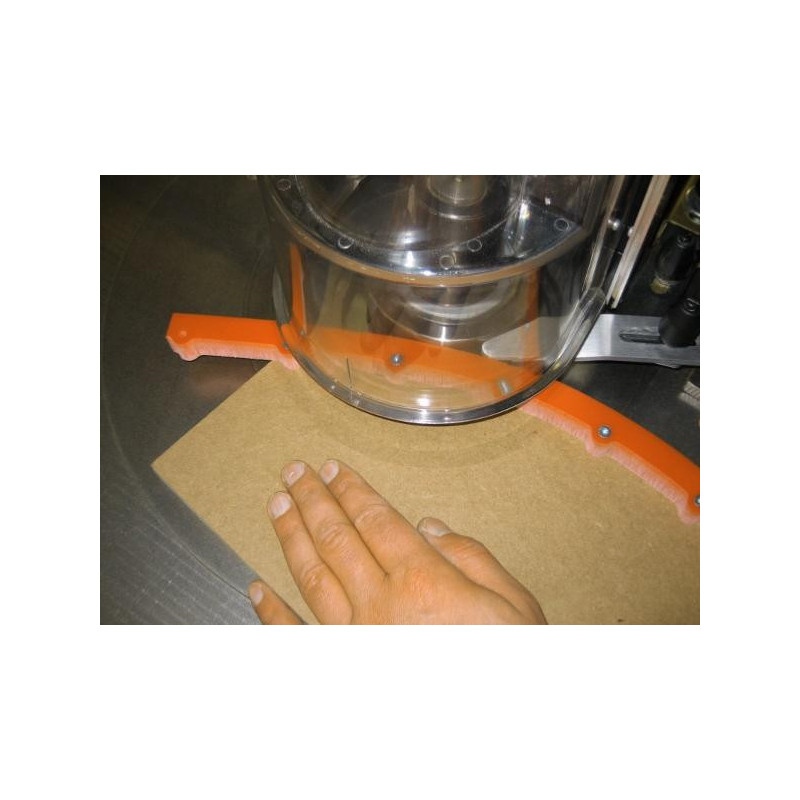 POWERTEC 71356 Gabarit De Défonceuse Papillon En Acrylique Transparent Pour Le Travail Du Bois