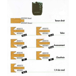 Jeu de 2 Porte-outils MULTITENON ELBE Diamètre Réglable Jeu de 2 Porte-outils MULTITENON ELBE Diamètre Réglable