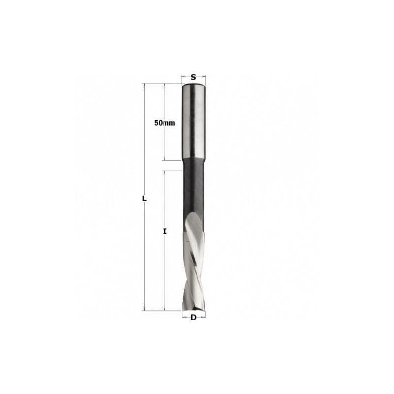 ENT 45258 Mèche à Mortaiser Hélicoïdale Droite 22mm - Outil Bois HSS Qualité Professionnelle