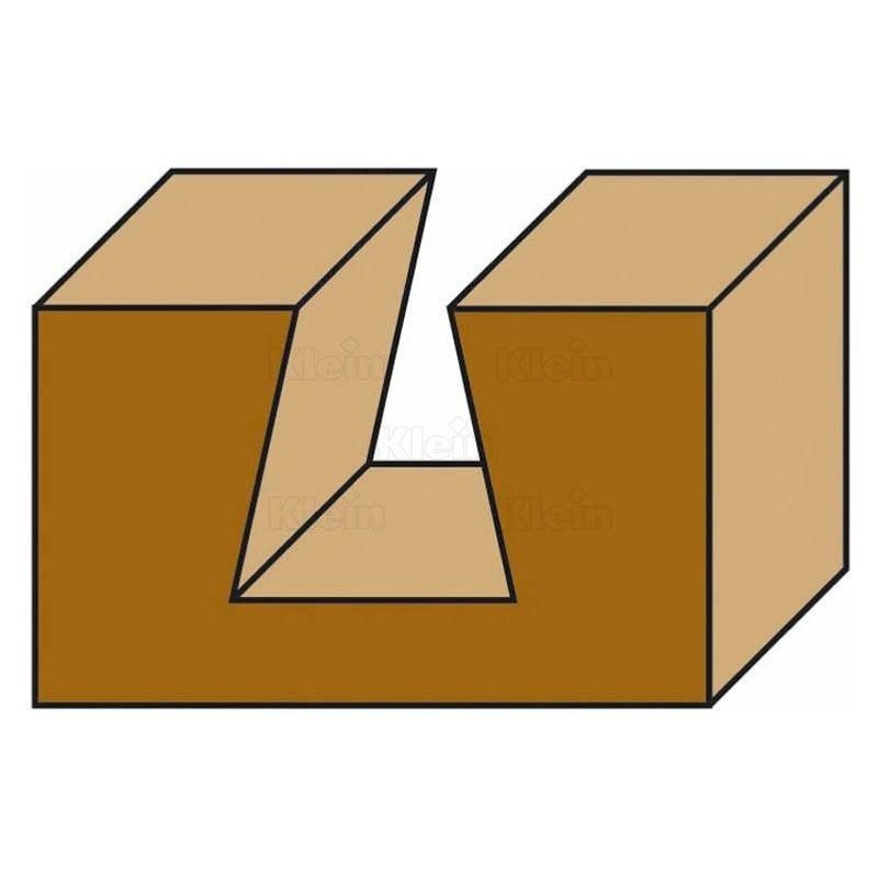 Fraise Queue D’aronde 7/16 HOLZMANN ZFS600_S+7/16 - Modèle + Fraise Pour Bois, Neuf Emballé