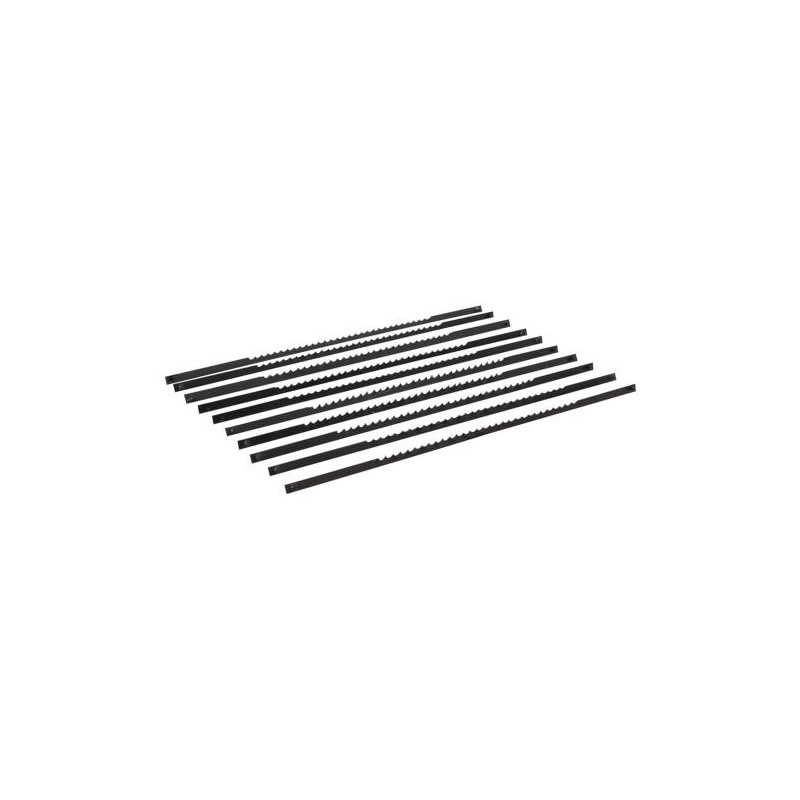 Lot De 40 Lames De Scie à Chantourner - Longueur 76,2 Mm (3"), Acier Carbone SK5, 15 Et 24 Dents - Pour Bois, Plastique, Cuivre