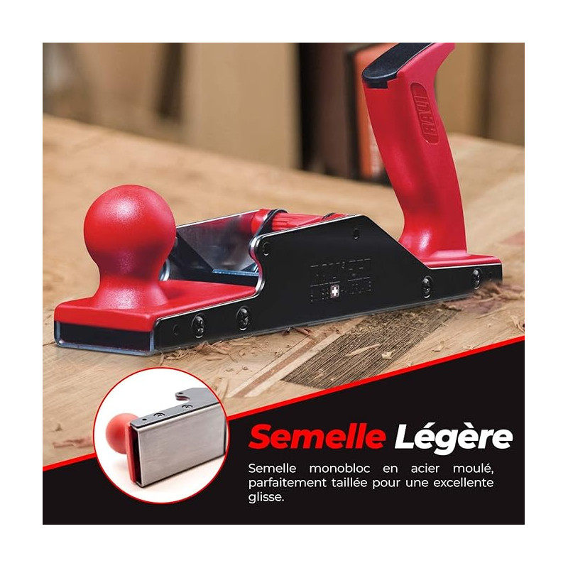 Plainer Rabot Rabot à planer RALI 260 Monobloc