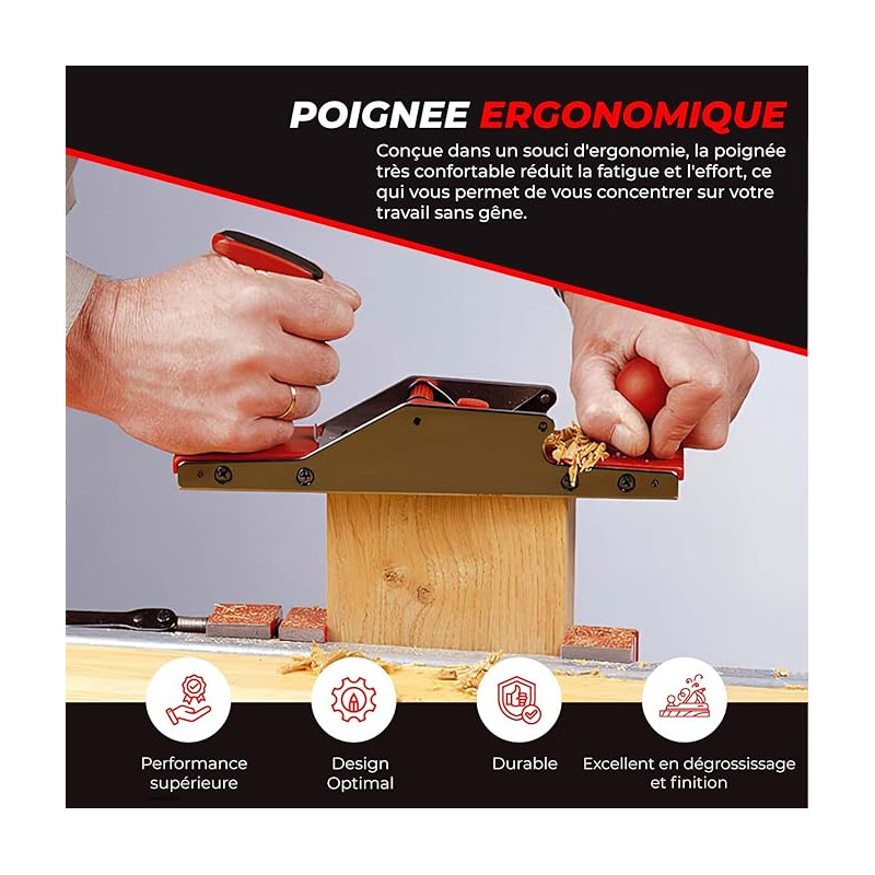 Plainer Rabot Rabot à planer RALI 260 Monobloc