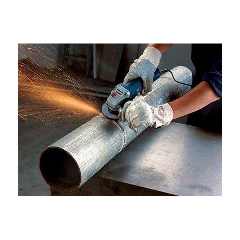 Bosch Fibre Lamelles 125 Mm G24 Pour Meuleuse D'Angle - Ponçage Métal, Bois, Vernis, Pierre