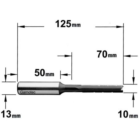 Mèche à Mortaiser 10mm AR SC Outifrance - Pour Bois Et Menuiserie, Longue Durée De Vie