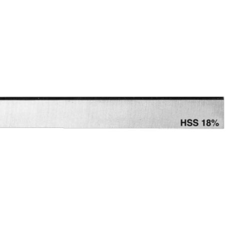 Fer de raboteuse / dégauchisseuse acier HSS 18% - Longueur 500