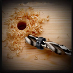 Bague de butée de profondeur pour foret de 3 mm