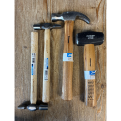 Lot de marteaux manche en bois