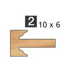 Jeu de 2 Têtes Talon 10x6