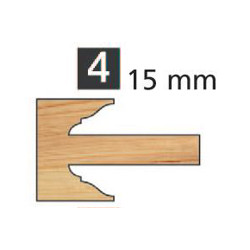 Jeu de 2 Têtes avancement 15mm