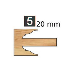 Jeu de 2 Têtes avancement 20mm