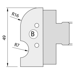 Plaquettes moulure B - LEUT...