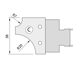 Plaquettes moulure C - LEUT...