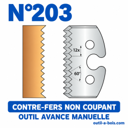 Jeu de contre-fers hauteur...