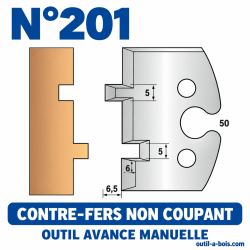 Jeu de contre-fers hauteur...