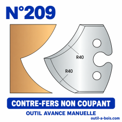 Jeu de contre-fers hauteur...