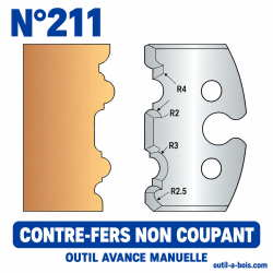 Jeu de contre-fers hauteur...