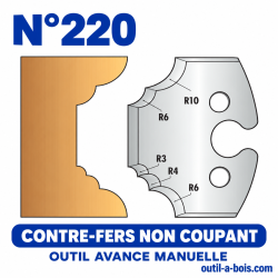 Jeu de contre-fers hauteur...