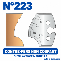 Jeu de contre-fers hauteur...