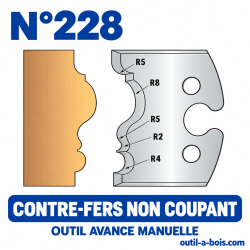 Jeu de contre-fers hauteur...