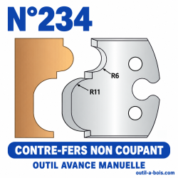 Jeu de contre-fers hauteur...