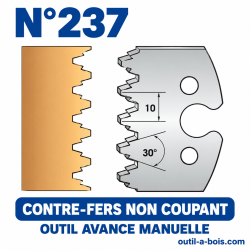 Jeu de contre-fers hauteur...