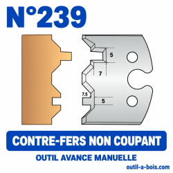 Jeu de contre-fers hauteur...