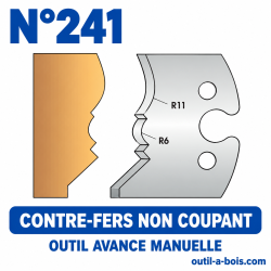 Jeu de contre-fers hauteur...