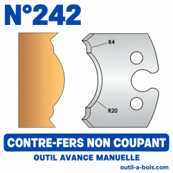 Jeu de contre-fers hauteur...