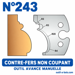 Jeu de contre-fers hauteur...