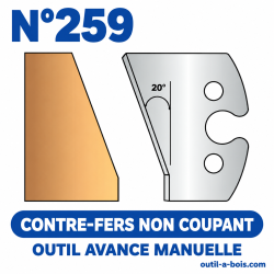 Jeu de contre-fers hauteur...