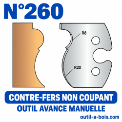 Jeu de contre-fers hauteur...