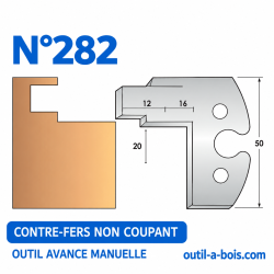 Jeu de contre-fers hauteur...