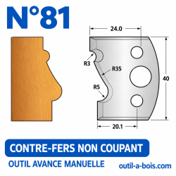Jeu de contre-fers de...