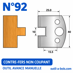 Jeu de contre-fers de...
