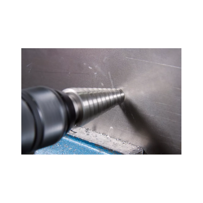 Foret étagé HSS 9.5mm Avec Butée De Profondeur – Pour Bois, Métal, Béton, Brique - 6