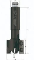 Fraise à Défoncer CMT à Plaquettes - Diamètre 40 mm -  Hauteur 29.5 mm - Queue de 20 mm