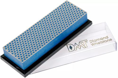 Pierre d'affutage diamant DMT - Grain moyen - Support en plastique