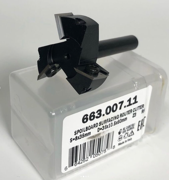CPROSP Fraise à Surfacer Tige 8mm Défonceuse Fraise de Rabotage avec  Diamètre