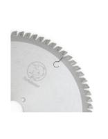 Lame circulaire carbure ALU/PVC - Diamètre 254mm - Alésage 30mm - 80 Dents négatives - Ep 2,4/1,8 - MFLS la Forezienne