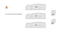 Porte-Outils LEUT Plate Bande Multiprofil - Travail par dessous - Alésage 50 mm