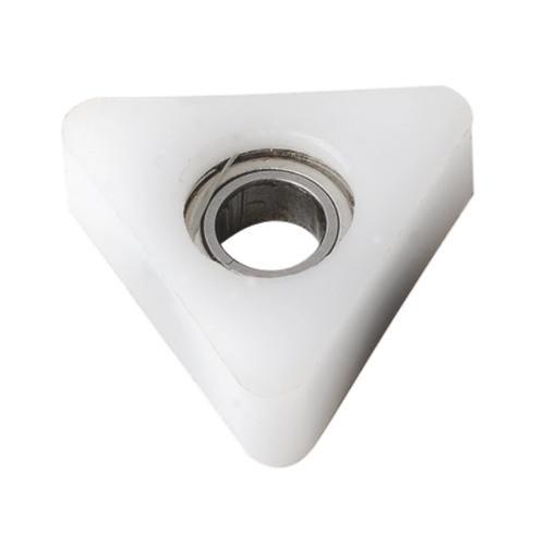 Roulement triangle en Delrin diamètre 19 mm - Alésage 4,76 mm - Épaisseur 7 mm