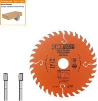 Lame circulaire CMT pour coupes transversales pour portatives - Diamètre 130mm - Alésage 20mm - 36 dents alternées - Ep 2,4/1,4 - CMT Orange tools