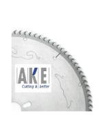 Lame circulaire carbure Panneaux MELAMINE/AGGLO - Diamètre 350mm - Alésage 30mm - 108 Dents positives Quality - Ep 3,2/2,2 - AKE